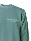 OT Heart on Alpine Green sweatshirt