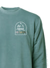 Be A Kind Human - Alpine Green sweatshirt