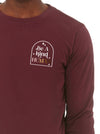 Be A Kind Human - Maroon long sleeve