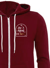 Be A Kind Human - Maroon hoodie