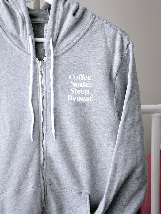 Coffee. Nurse. Sleep. Repeat. - Hoodies