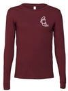 Essentials: Maroon long sleeve