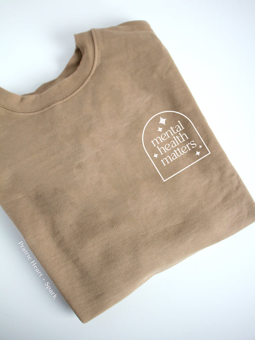 MHM Arch on Sand sweatshirt