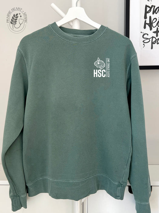 PH+S: HSC Acute Stroke Unit - Alpine Green sweatshirt