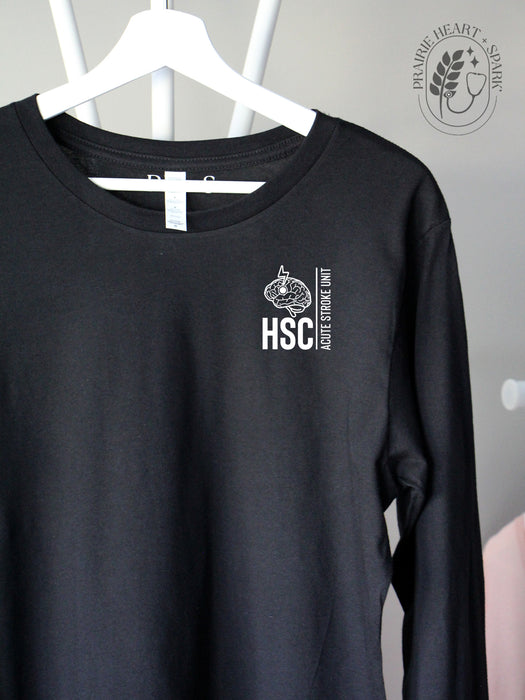 PH+S: HSC Acute Stroke Unit - Black long sleeve