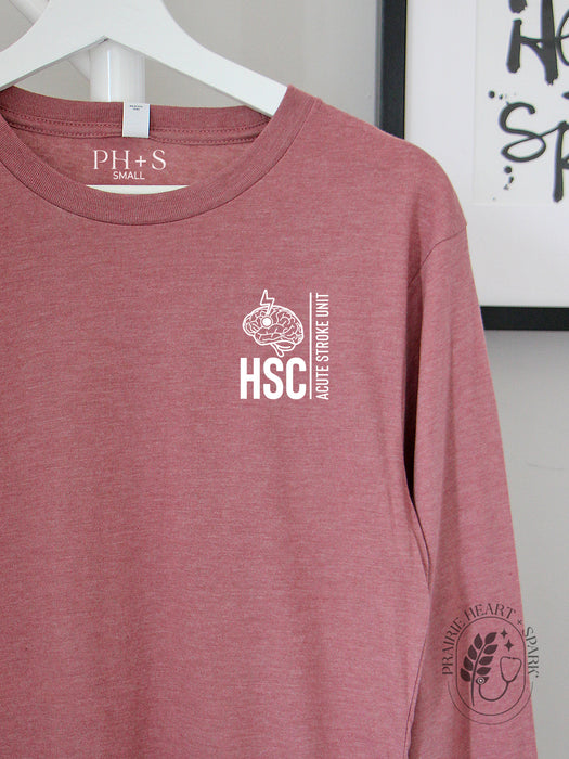 PH+S: HSC Acute Stroke Unit - Mauve long sleeve