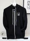 PH+S: St. Boniface Hospital O.R. - Black zip up hoodie