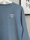 Holiday Lights - Slate Blue sweatshirt