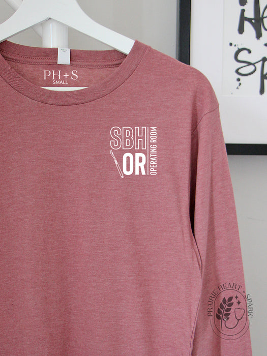 PH+S: St. Boniface Hospital O.R. - Mauve long sleeve