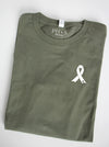 Oncology - Military green long sleeve
