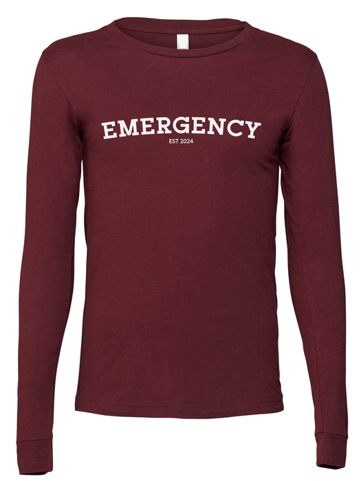 Collegiate: Maroon long sleeve