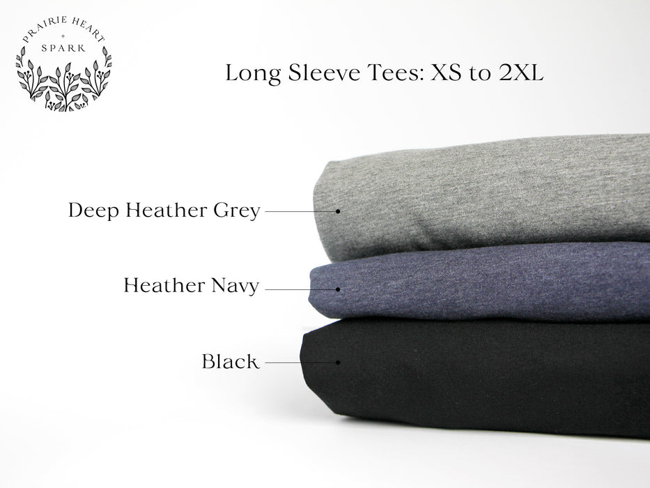 PH+S: Long sleeve tee colour options