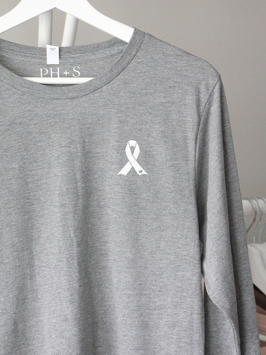 Oncology - Grey long sleeve