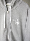 nursescope: RNBN on Athletic Grey zip up hoodie