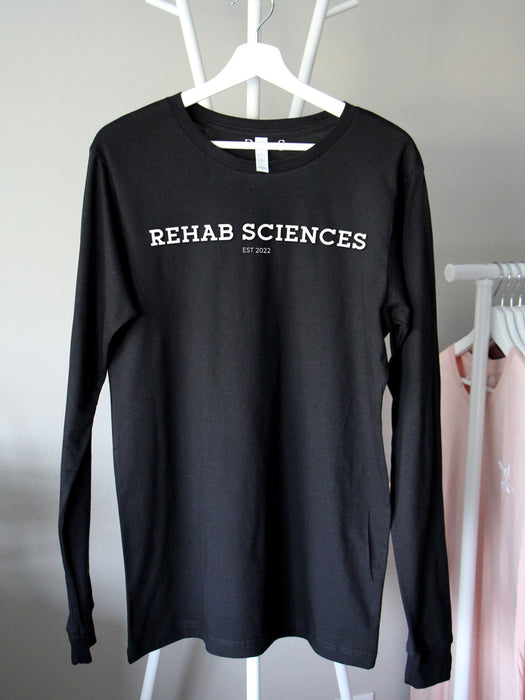 Collegiate: Black long sleeve